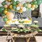 Sage Green Balloon Garland Arch Kit - 124Pcs Oh Baby Shower Eucalyptus Garland, Retro Olive Green,Peach White and Gold Latex Balloons Arch Kit for Baby Shower,Jungle Birthday,Bridal Shower Decorations